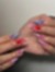 Colorful Line Nail Art