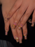 Kitty Leopard Black beauty Flare Press On Nails - Handmade Nails