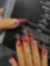 Halloween Dark Horror Eye Blood Nails - Handmade Spooky Press On Nails