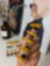 Yellow Tiger Stripes Press On Nails - Trendy Handmade Nails